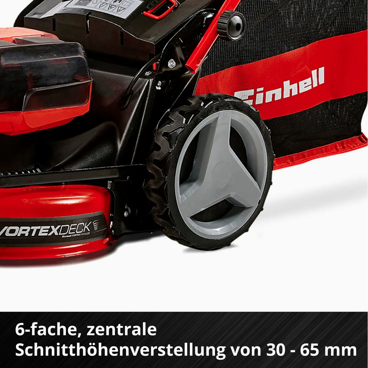 Einhell GP-CM 36/47 S HW Li Akkurasenmäher, 47 cm Schnittbreite, 4 Akkus im Set 5