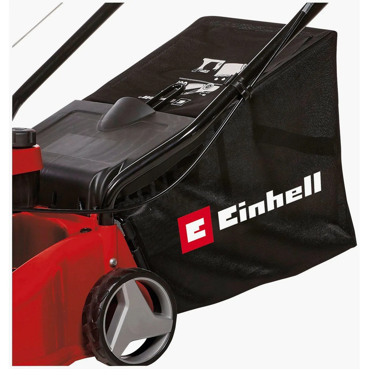 Einhell GC-PM 40/1 Benzinrasenmäher, 40 cm Schnittbreite, klappbarer Holm, 3-fach Schnitthöhenverstellung 2