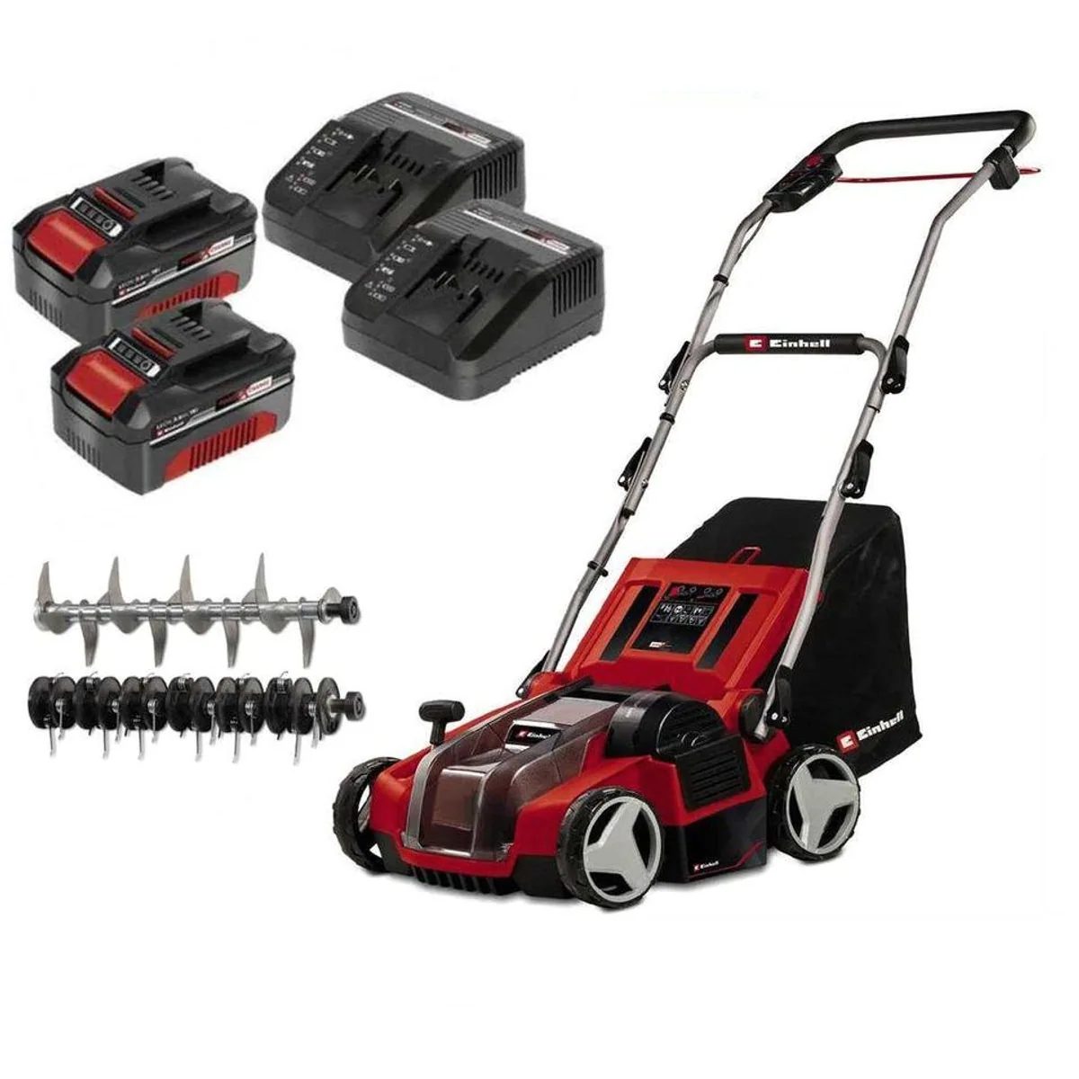 Einhell GE-SA 36/35 Li Akkurasenmäher, 3in1-Funktion, bürstenloser Motor