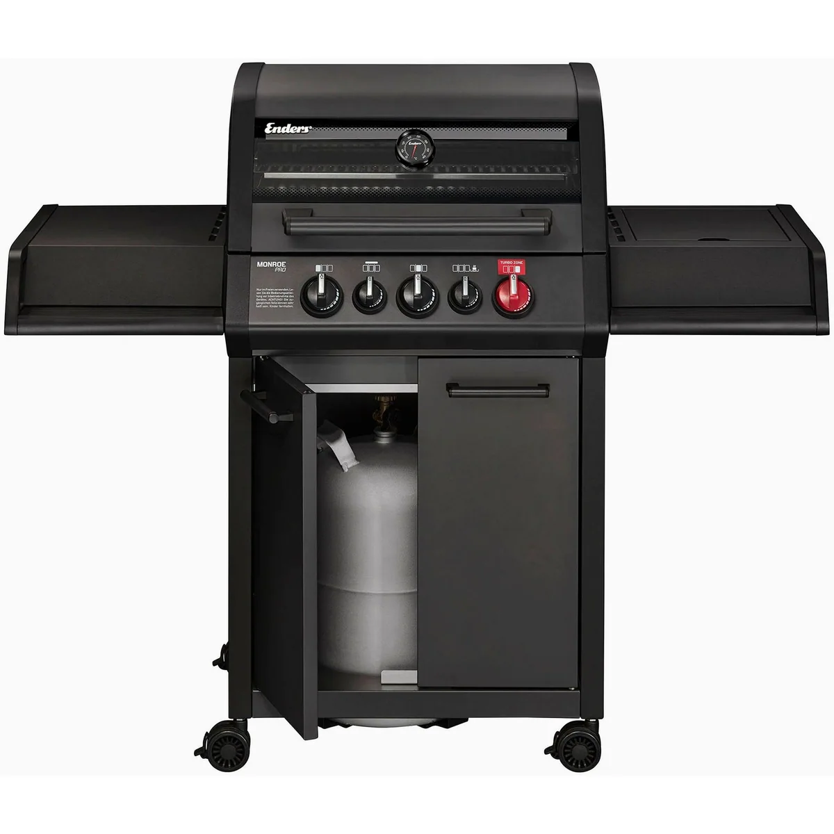 Enders Gasgrill Monroe Pro 3 SIK Turbo, vielseitig, langlebig, einfach zu reinigen 3