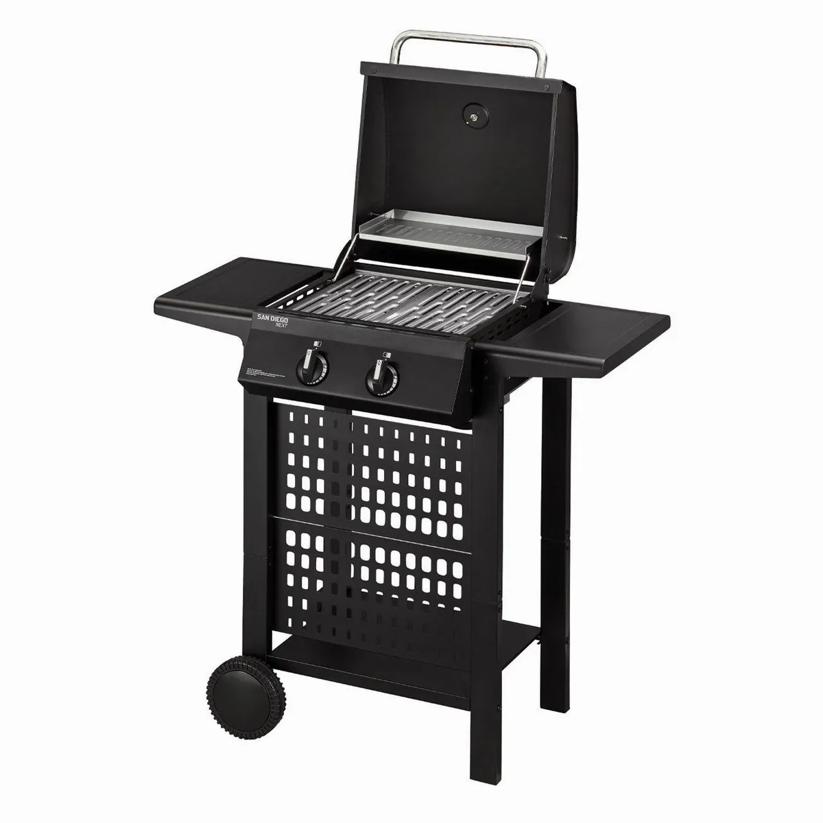 Enders San Diego Next 2 Gasgrill, 2 Brenner, Edelstahl, großflächig und pflegeleicht 2