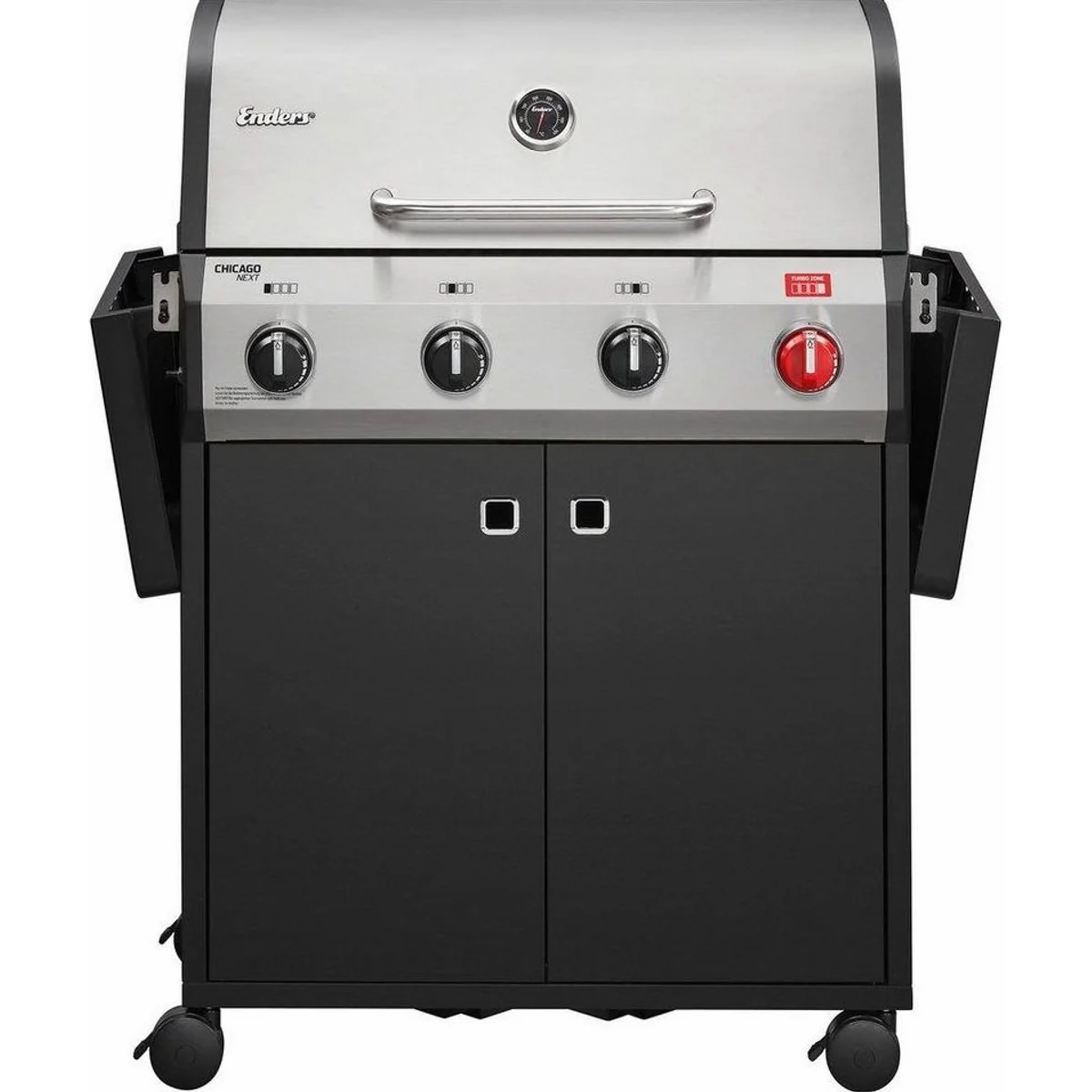 Enders Gasgrill Chicago Next 4 R Turbo, vielseitig, hohe Leistung, einfache Reinigung 2