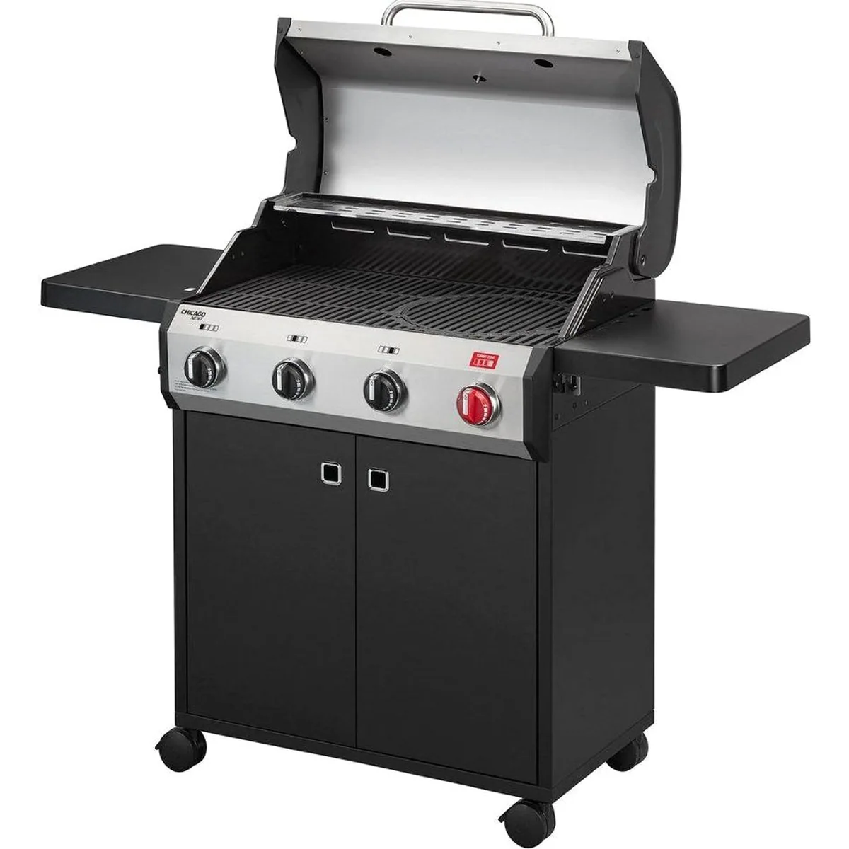 Enders Gasgrill Chicago Next 4 R Turbo, vielseitig, hohe Leistung, einfache Reinigung 4