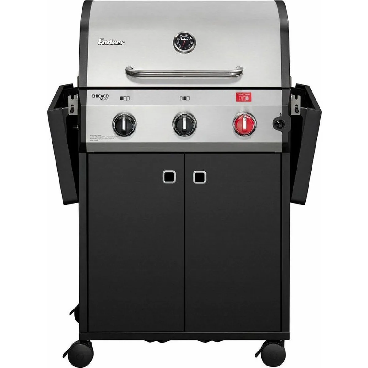 Enders Gasgrill Chicago Next 3 R Turbo, hohe Leistung, vielseitig einsetzbar, einfache Reinigung 5