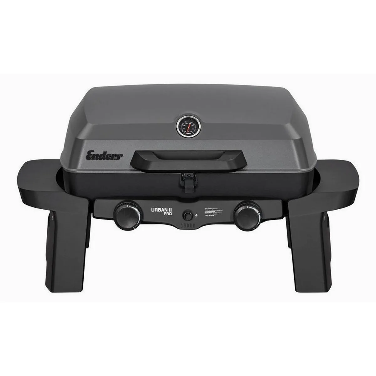 Enders Urban Pro II Gasgrill, 2 getrennt regelbare Brenner, emaillierter Gussrost 3