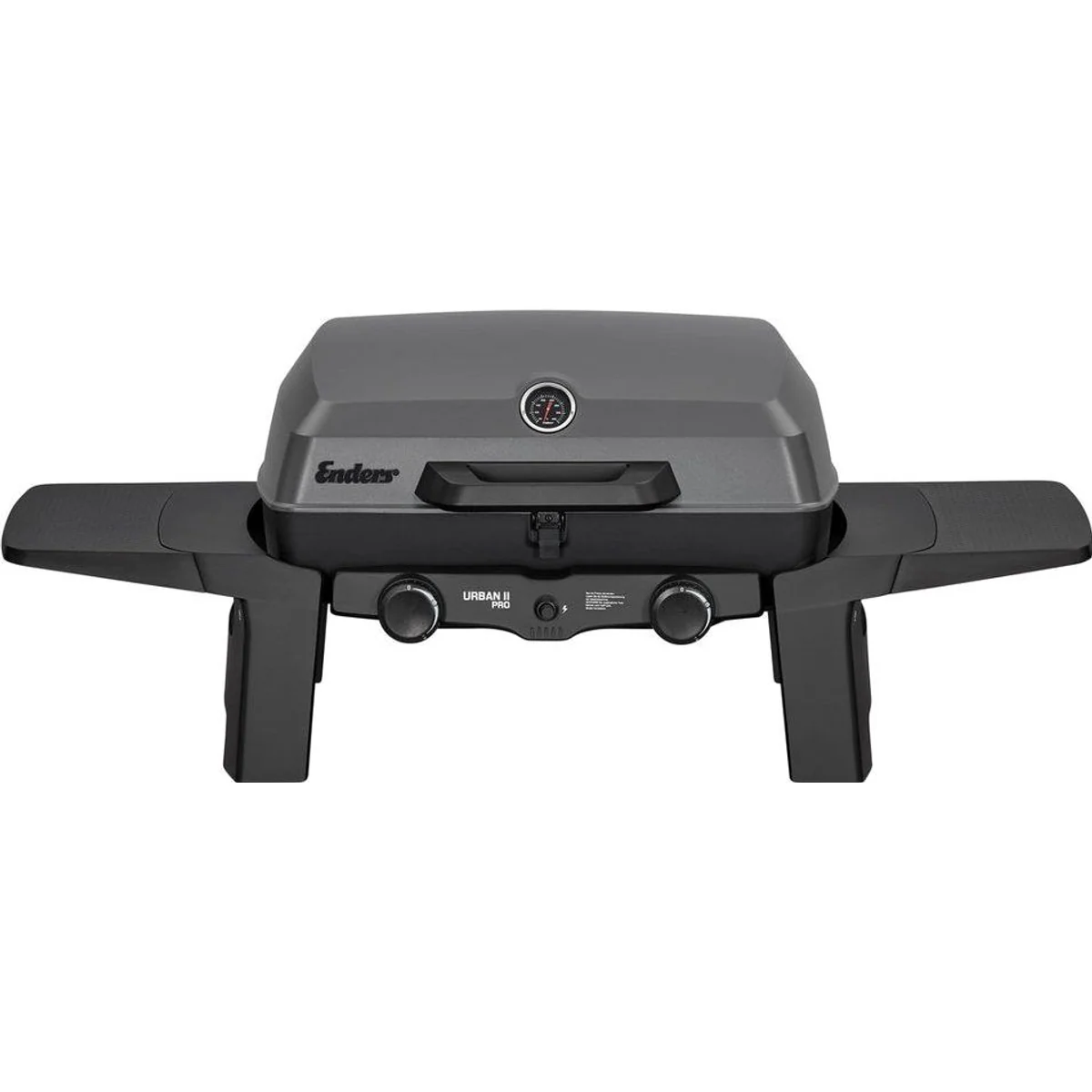 Enders Urban Pro II Gasgrill, 2 getrennt regelbare Brenner, emaillierter Gussrost 4