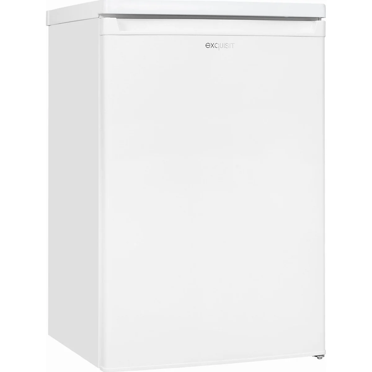 exquisit KS16-V-040E Kühlschrank, 85 cm hoch, 3 höhenverstellbare Ablagen, LED-Beleuchtung 2