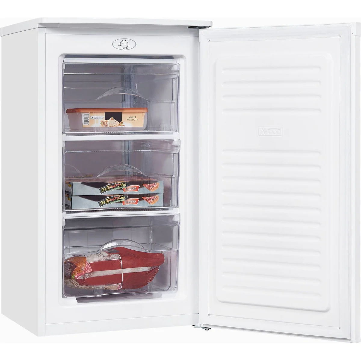 exquisit GS111-040E Gefrierschrank, 3 Schubladen, 64 l Volumen, 40 dB 3