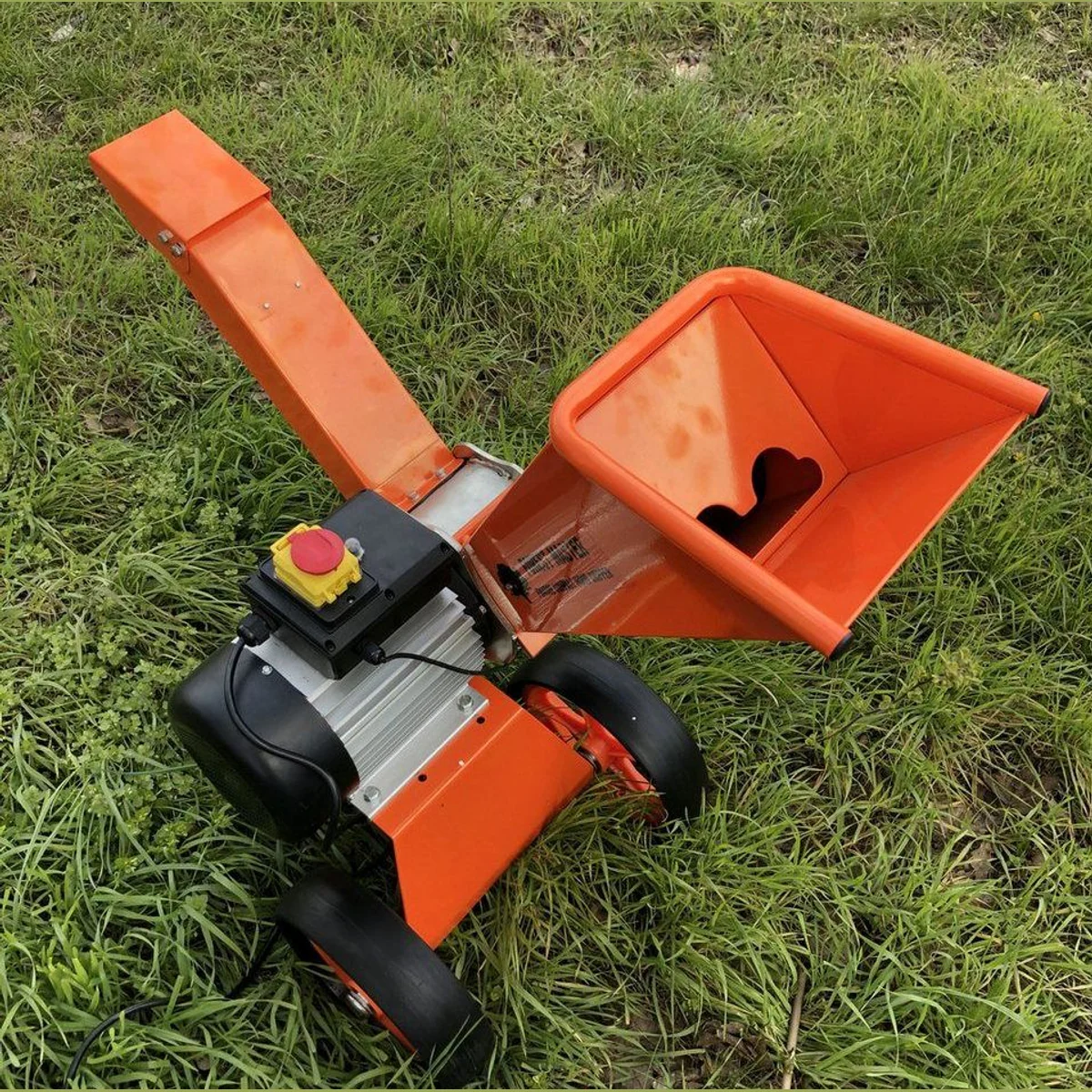 Forest Master FM4DDE Elektro Häcksler, 2800 Watt, 4 PS Direktantrieb, 5 cm max. Astdurchmesser 3