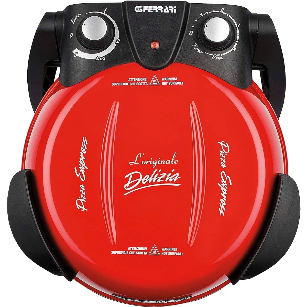 G3Ferrari Pizzaofen Delizia G1000602, feuerfester Naturstein, bis 400 Grad 3
