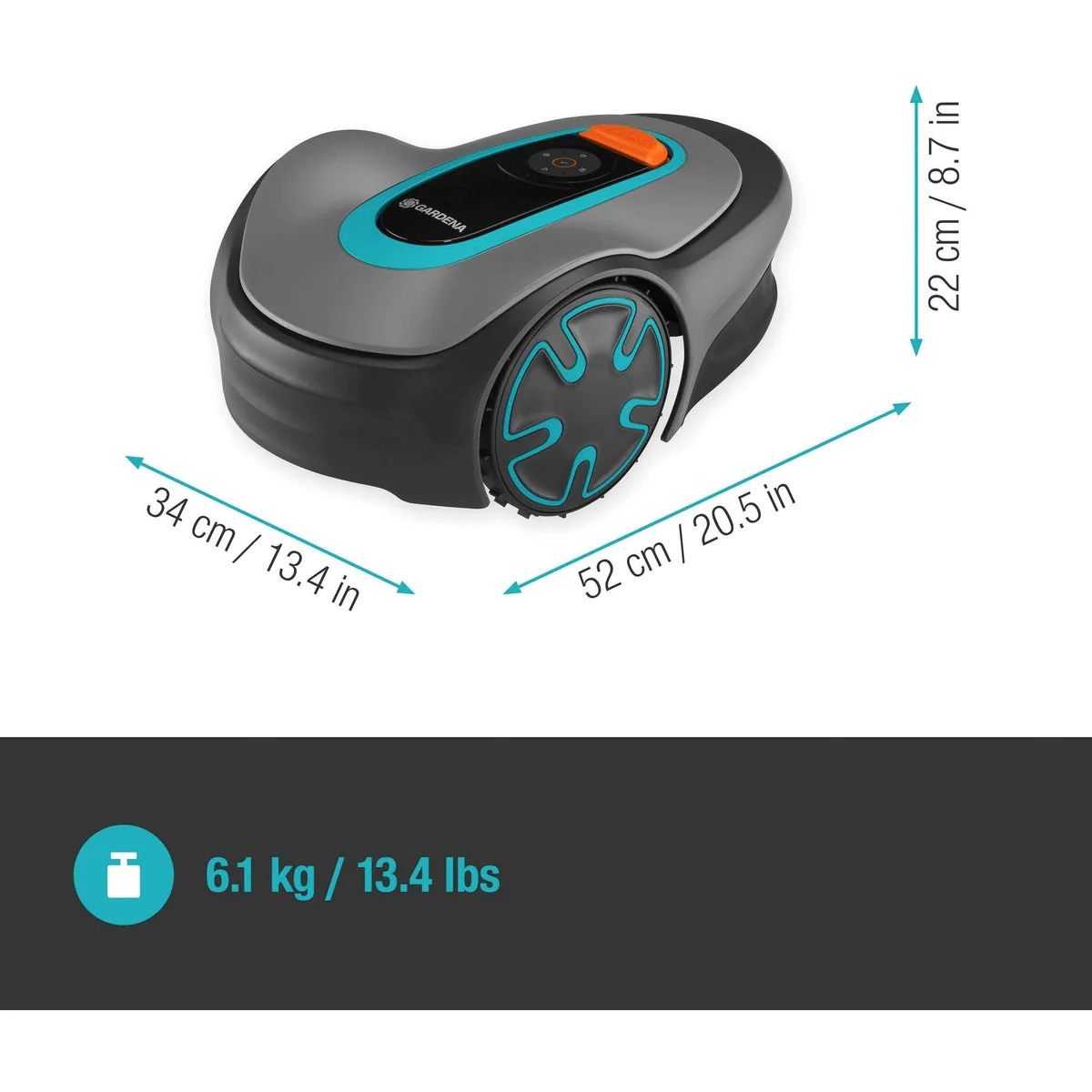 GARDENA Mähroboter SILENO minimo 250m², leise, Bluetooth-fähig, einfache Installation 3