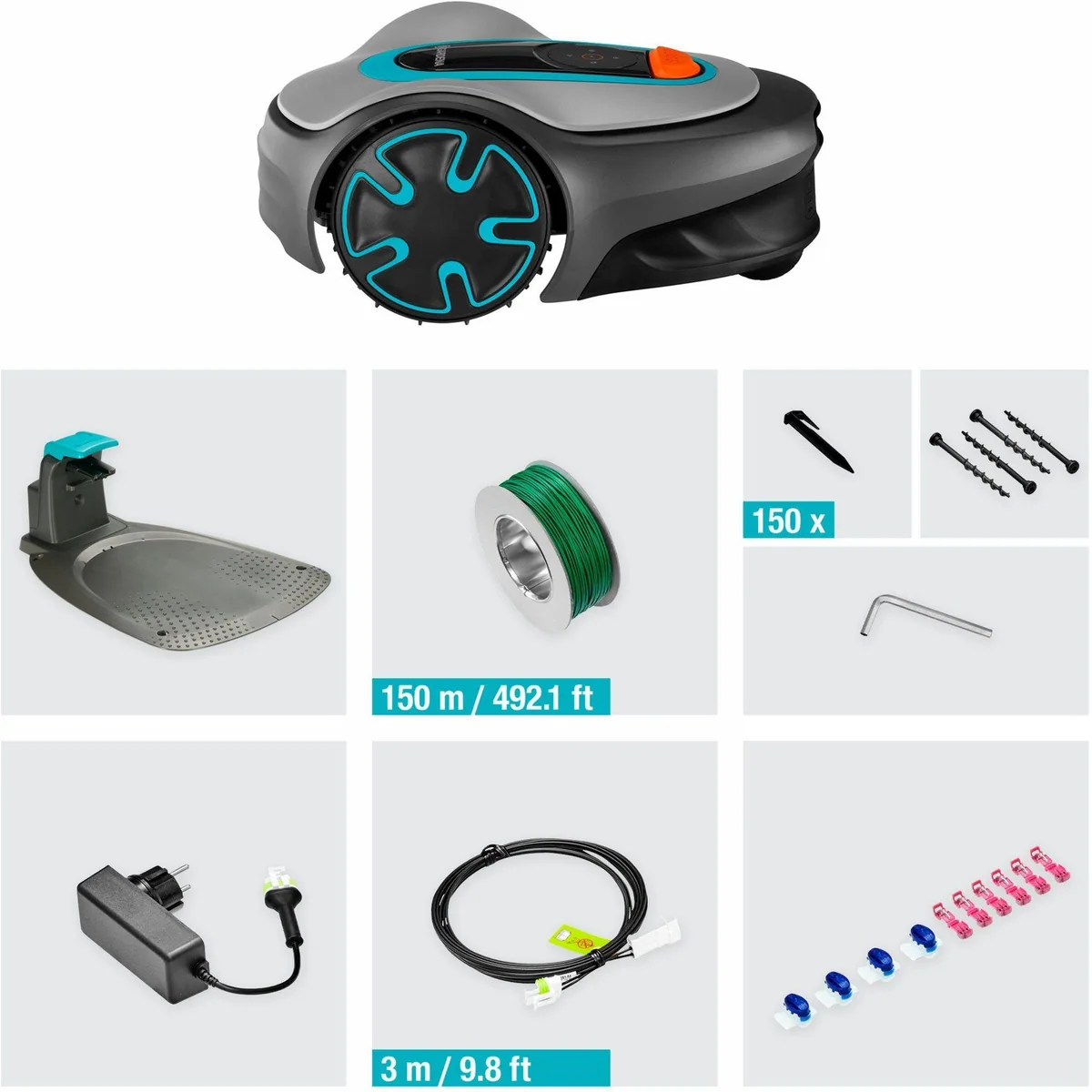 GARDENA Mähroboter SILENO minimo 250m², leise, Bluetooth-fähig, einfache Installation 4