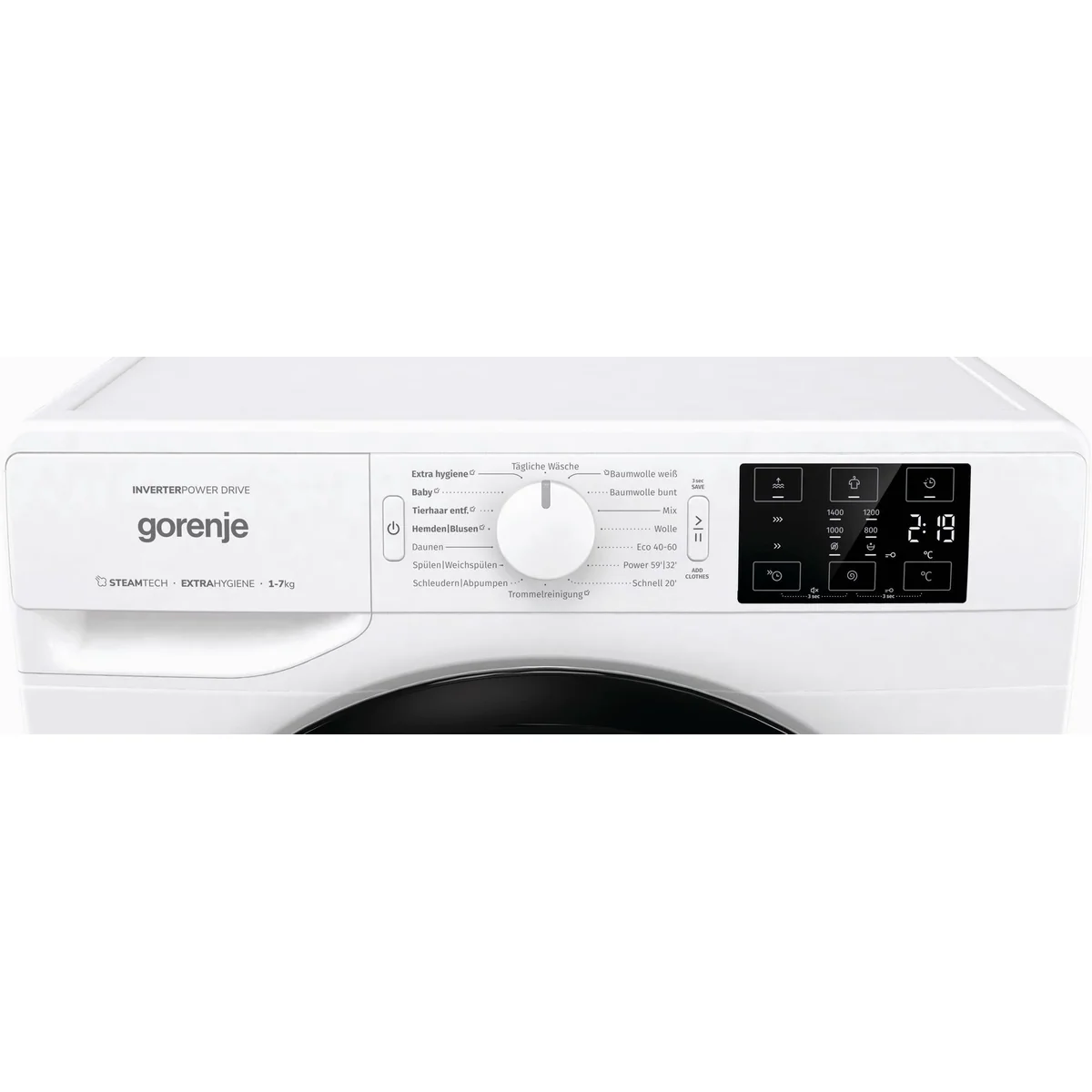 GORENJE Wave NEI74SAP Waschmaschine, 7 kg, 1400 U/min, kompakt 5