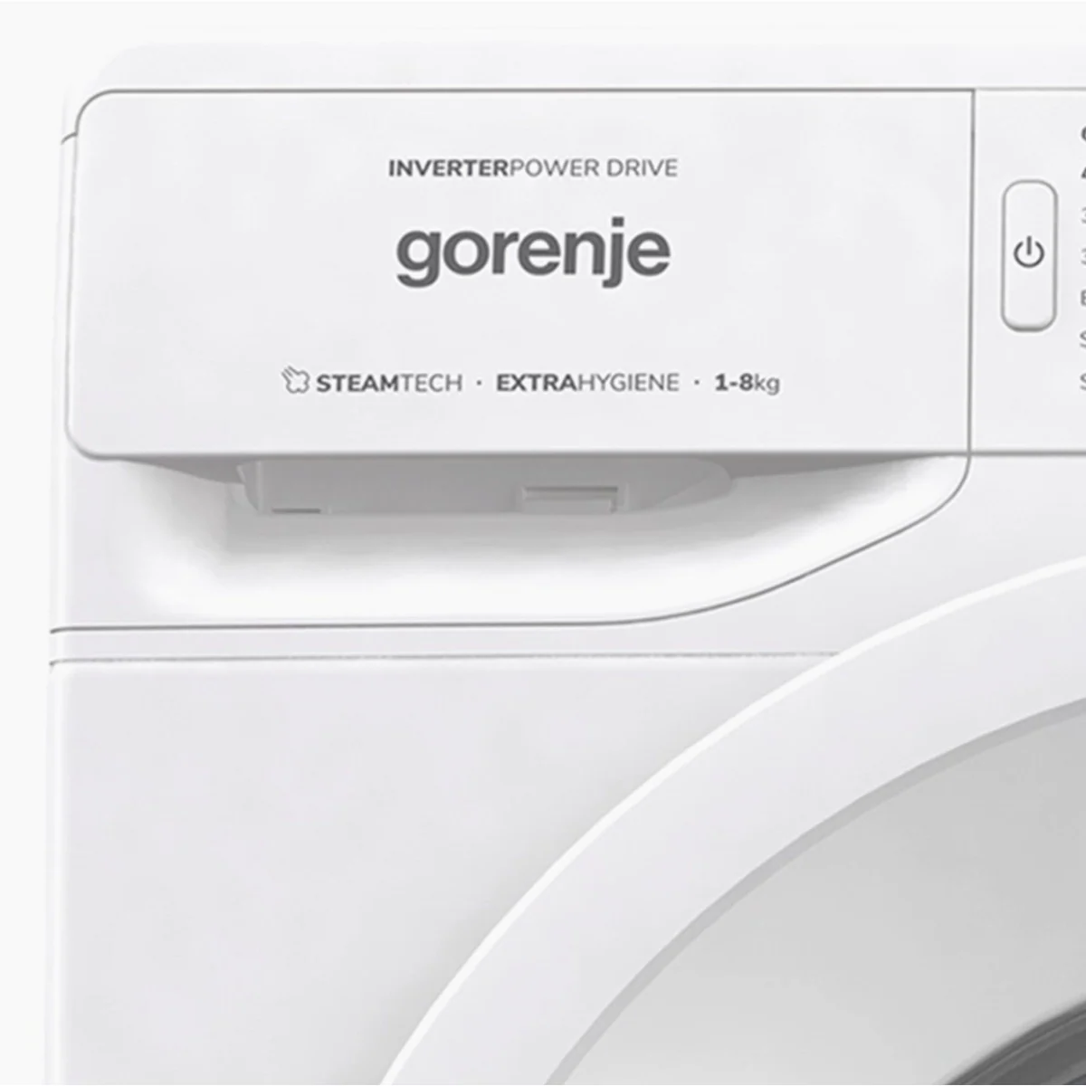 GORENJE WNPI84APS Waschmaschine, 8 kg, 1400 U/min, Dampffunktion, AquaStop, 16 Programme 2