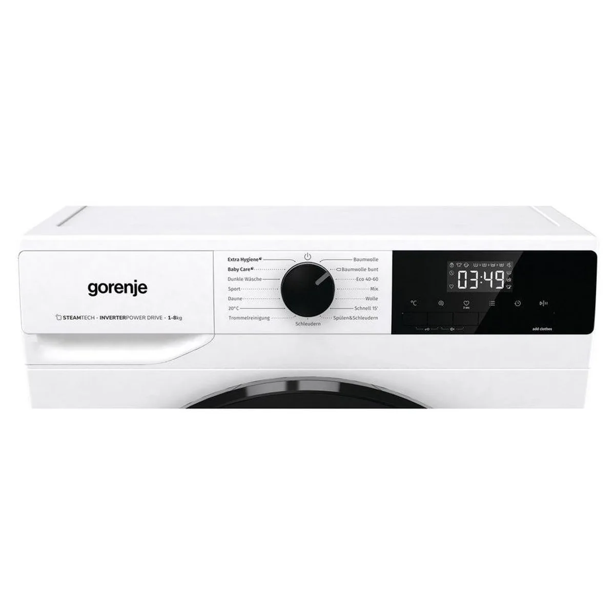 GORENJE WNHAI 84 APS/DE Waschmaschine, 8 kg, 1400 U/min, AquaStop, Dampf-Funktion 5
