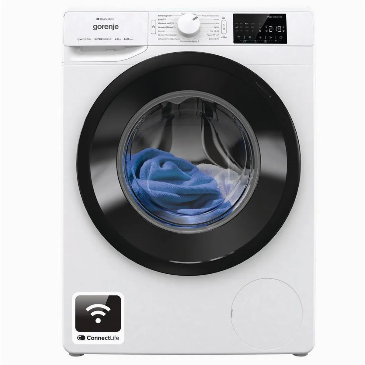 GORENJE Wave PNEI74SA1DTS Waschmaschine, 7 kg, 1400 U/min, kompakte Bauweise 3