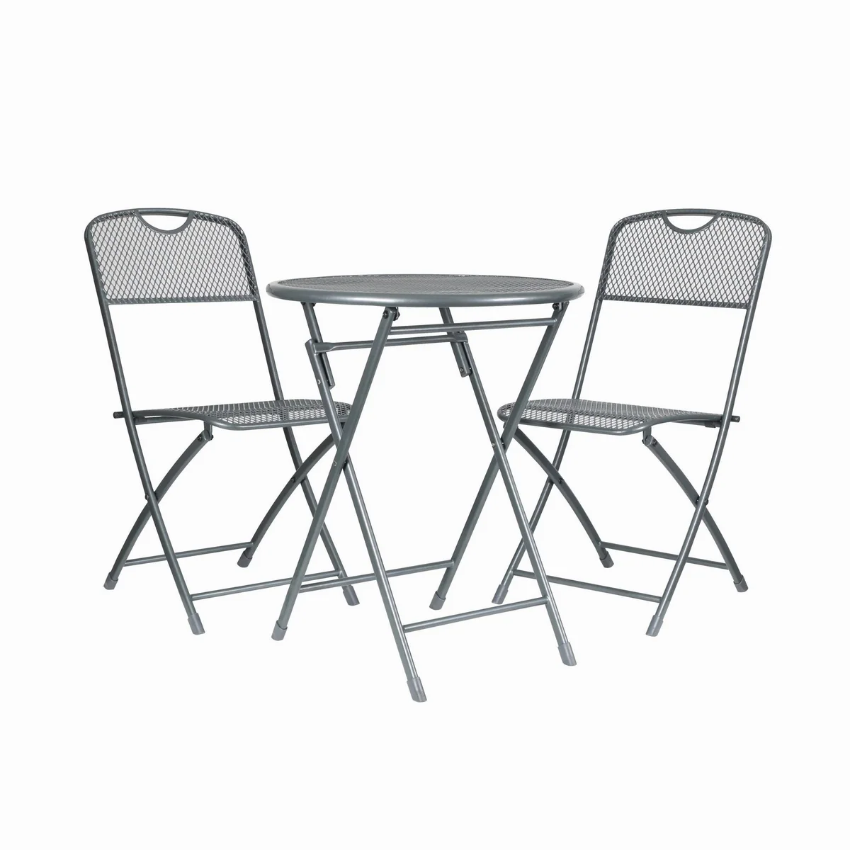 Greemotion Estera Balkonset, klappbar, platzsparend, eisengrau 3