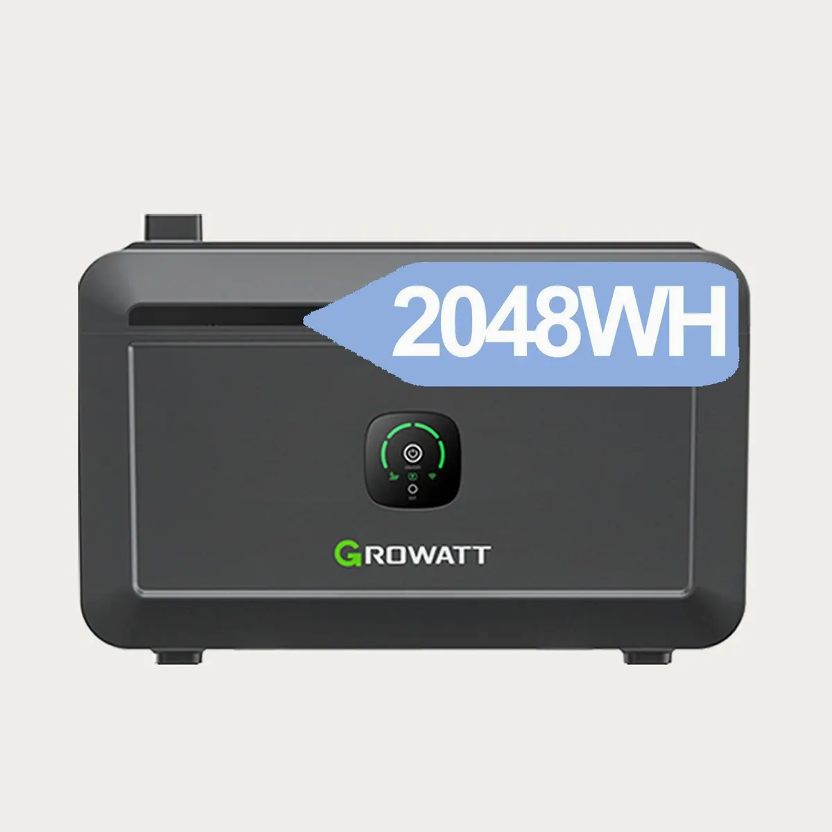 Growatt NOAH 2000 Balkonkraftwerk, 2048Wh Kapazität, Smart App Control 2