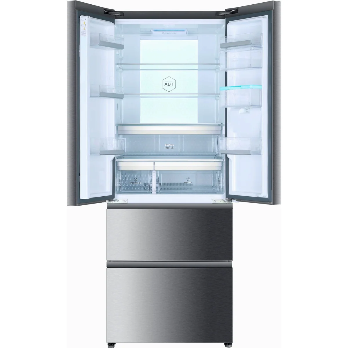 Haier B3FE742CMJW French Door Kühlschrank, No Frost & MultiAirflow — viel Stauraum & frische Lebensmittel 3