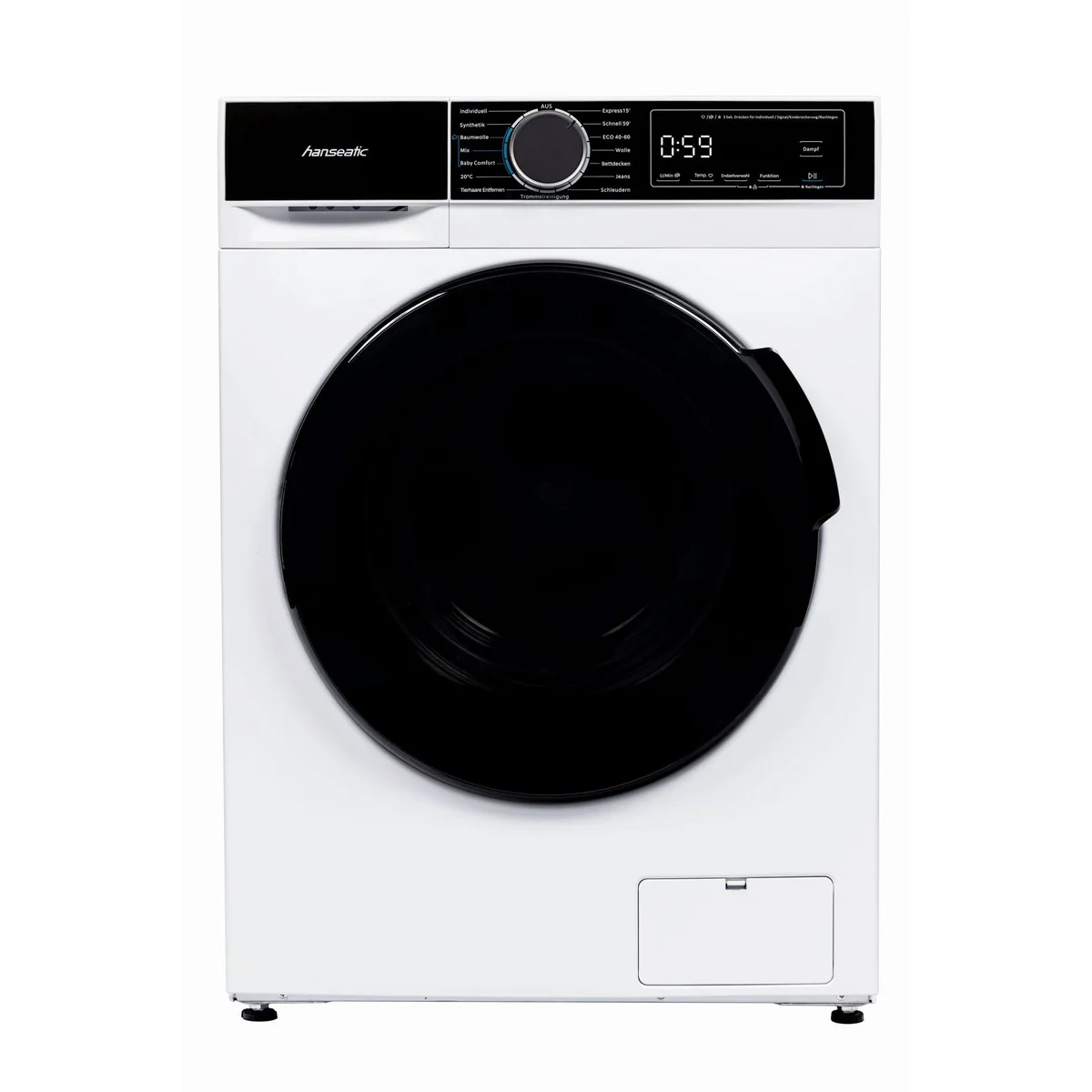 Hanseatic HWMA714A Waschmaschine, energieeffizient, AquaStop, 7 kg Fassungsvermögen 3