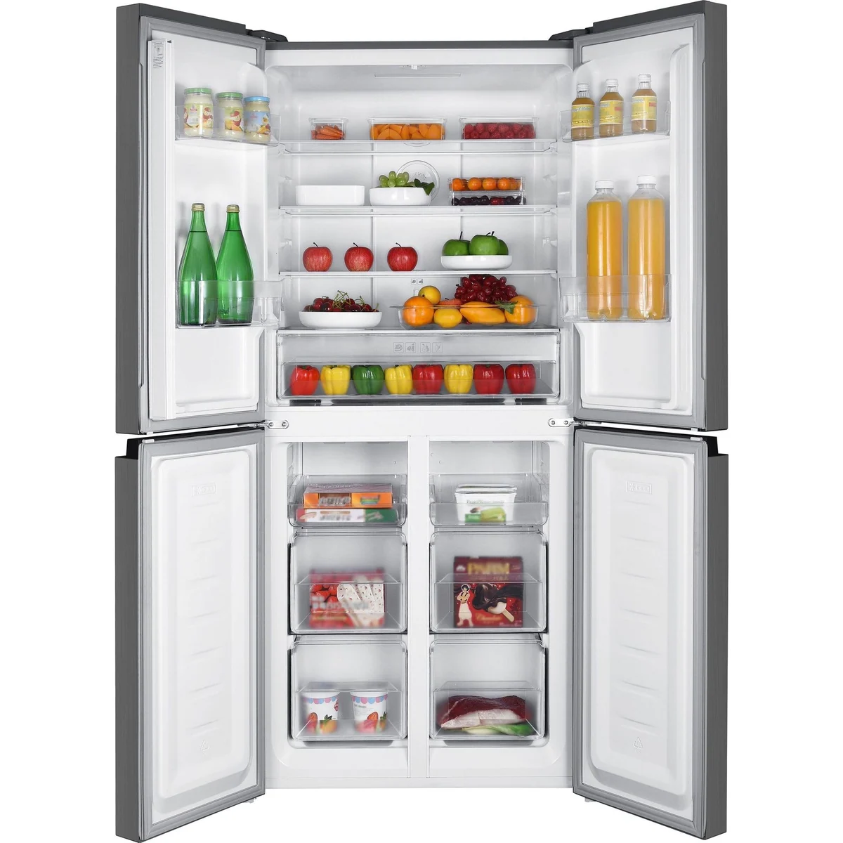 Hanseatic Multi Door HCDD18080EI, NoFrost, 4-Sterne-Gefrierfach, LED-Beleuchtung 4