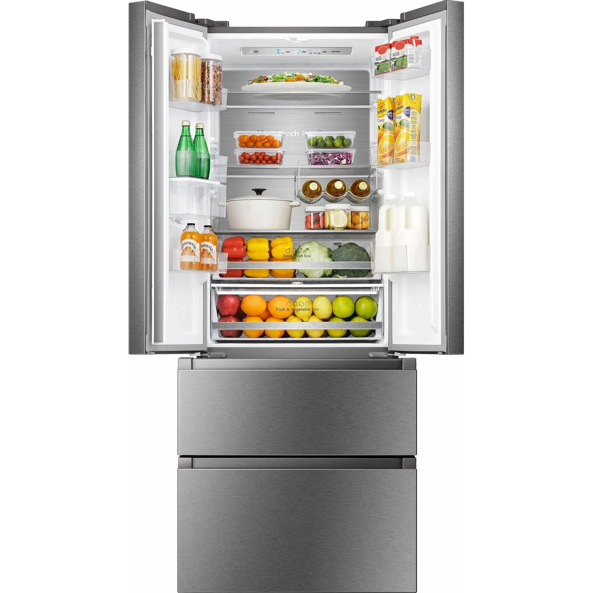 Hanseatic HFD20070EWDI French Door Kühlschrank, NoFrost, Wasserspender, 200 cm hoch 4