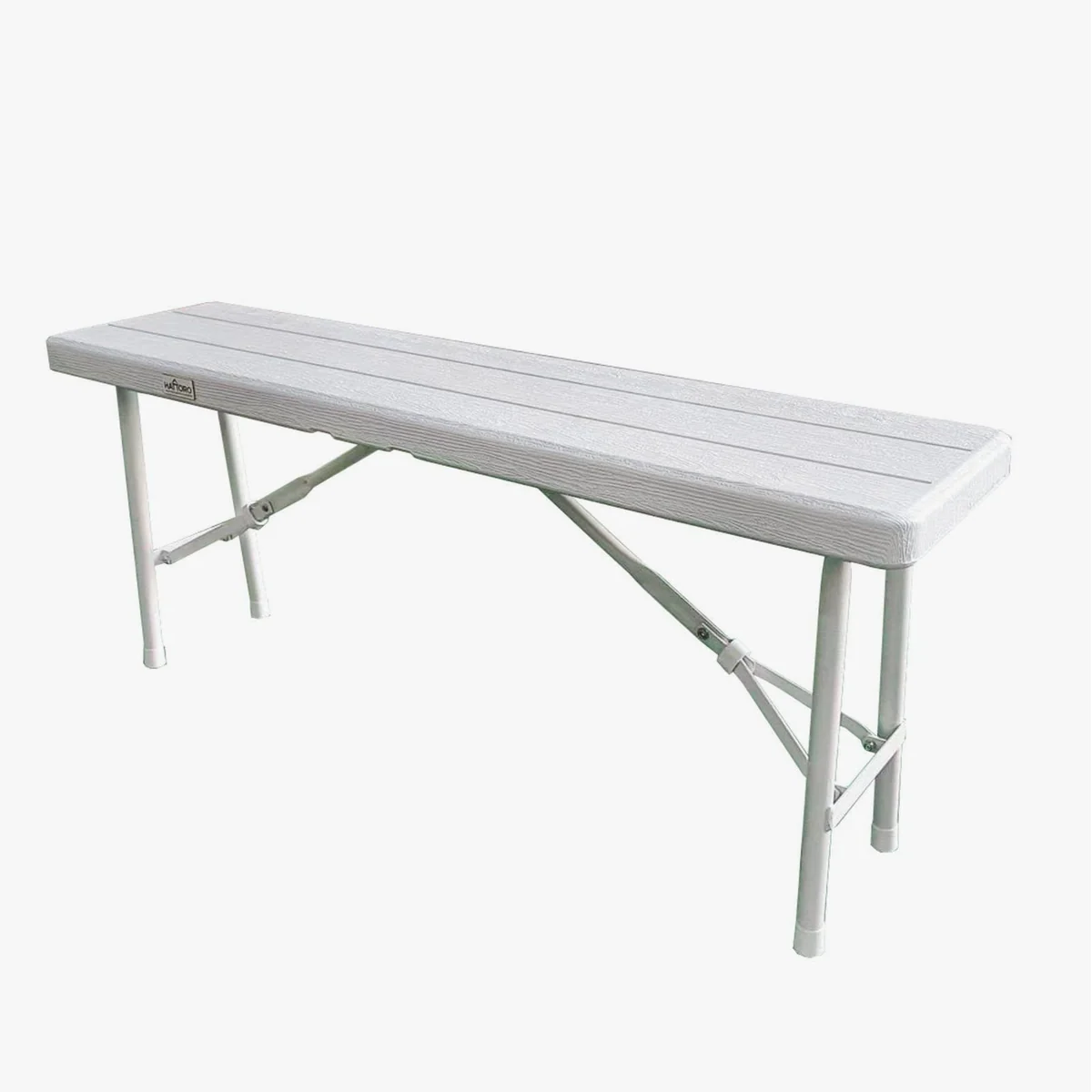 HATTORO Bierzeltgarnitur, klappbar, 3-tlg., Holzoptik, 120 cm lang 2