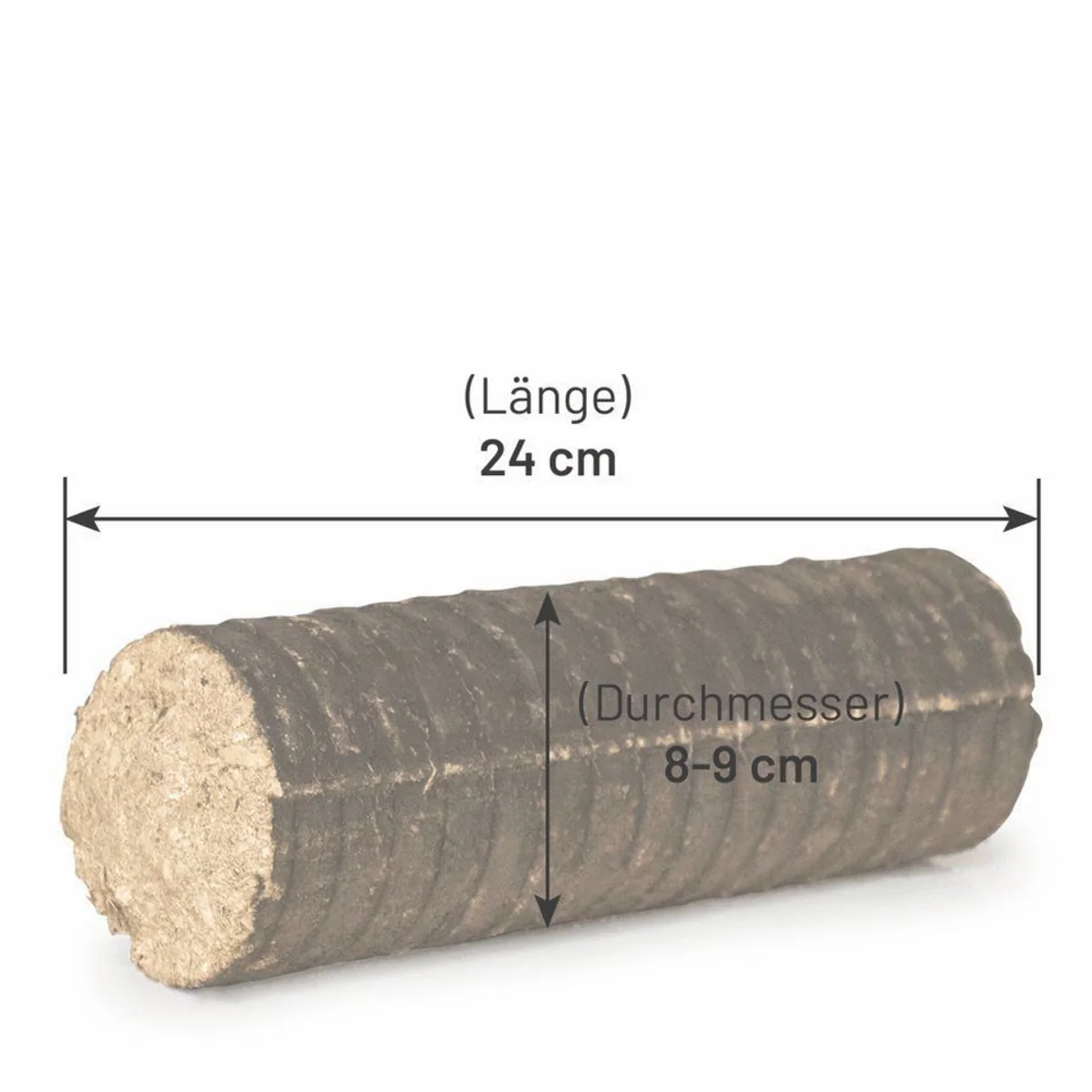 HEIZFUXX Holzbriketts Nestro Hartholz M, effizient, FSC-zertifiziert, lange Brenndauer 3