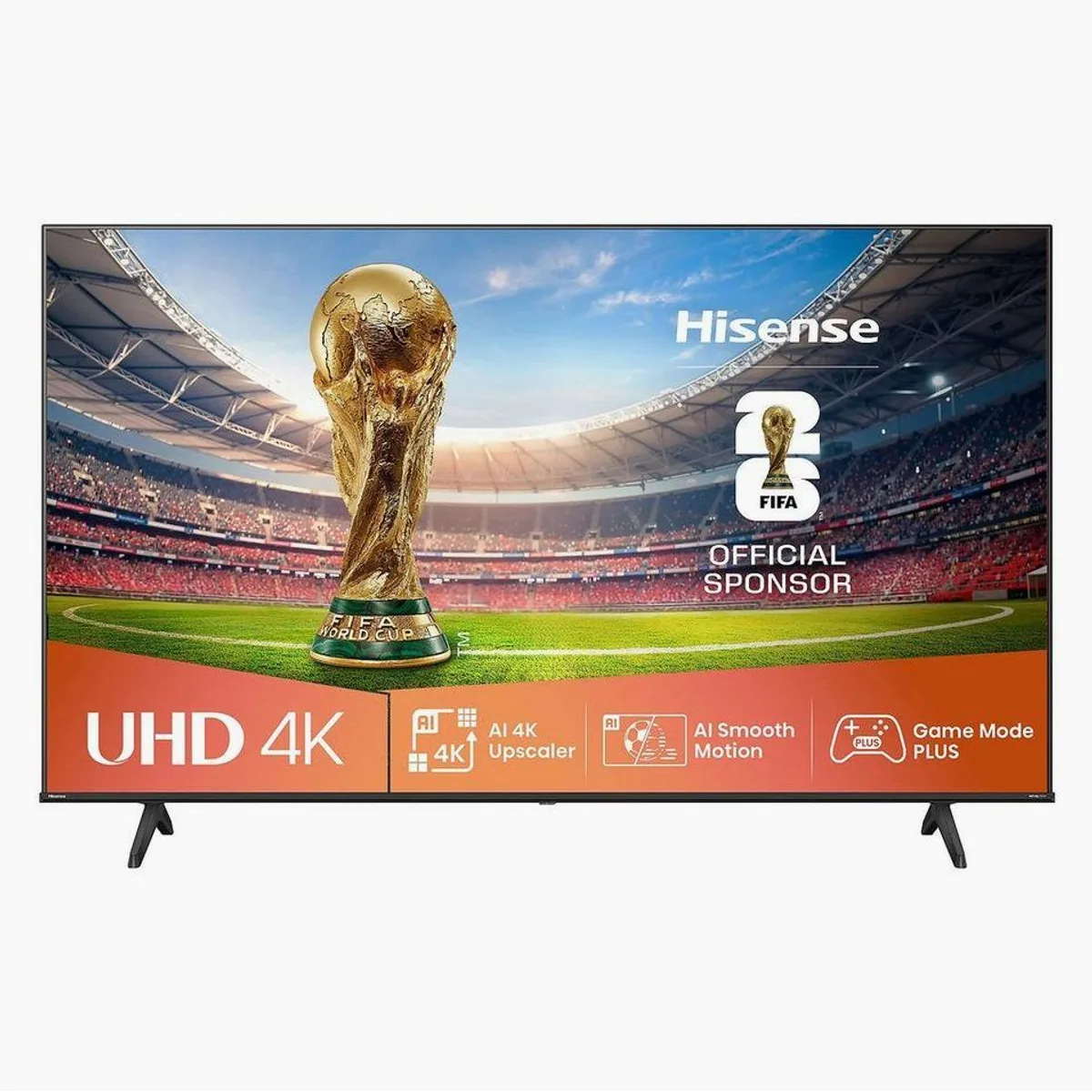 Hisense 43A6Q LED-Fernseher, 4K Ultra HD, Smart-TV, AI Upscaler