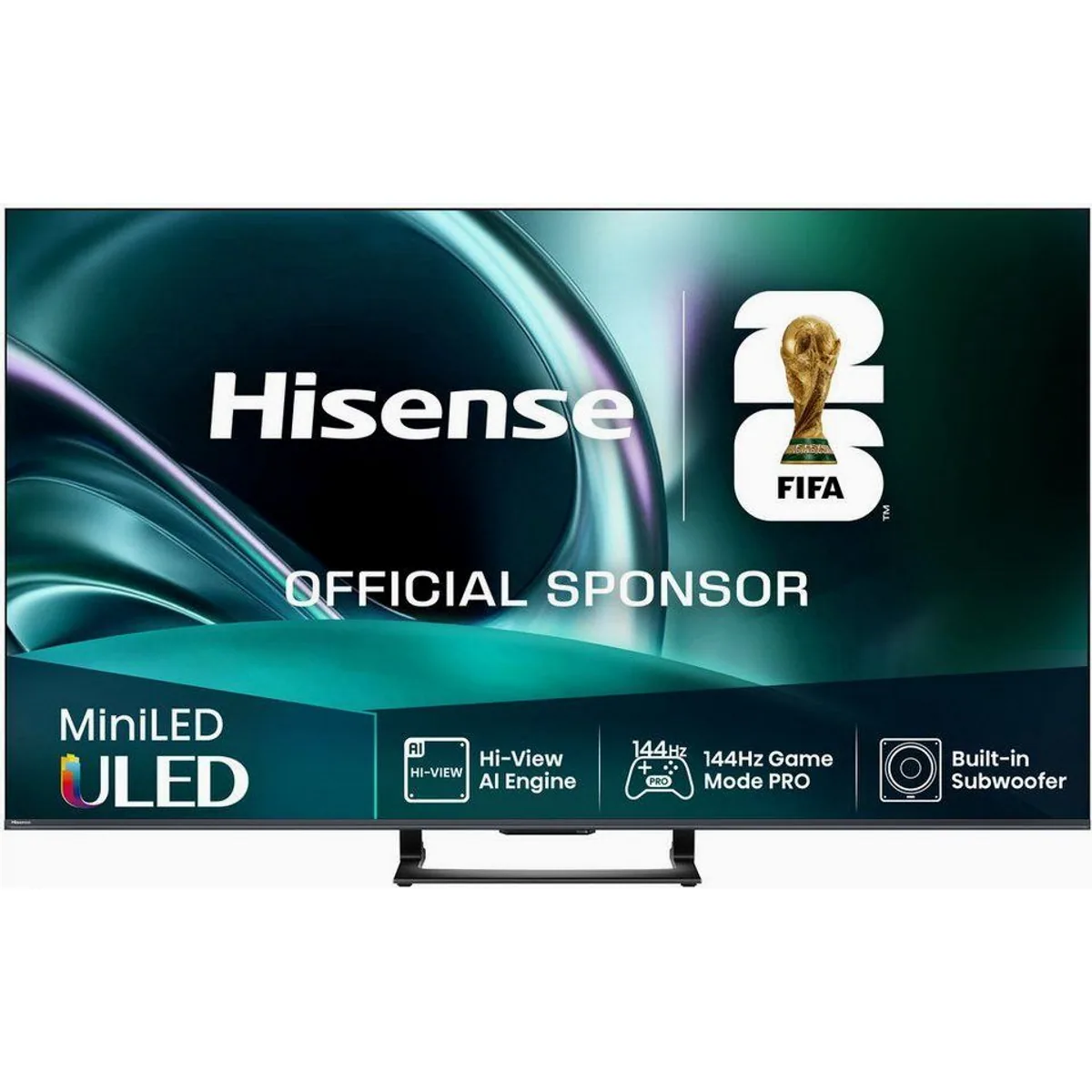 Hisense 75U7Q QLED Mini LED-Fernseher, 4K Ultra HD, 144Hz Game Mode PRO