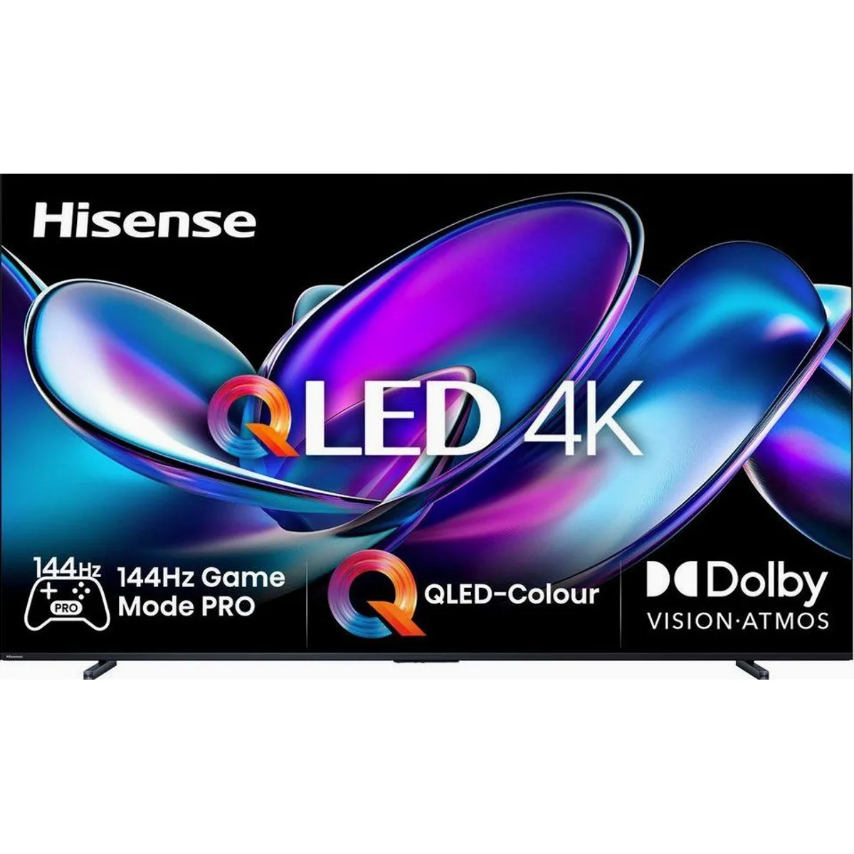 Hisense 100E7Q PRO QLED-Fernseher, 4K Ultra HD, 144Hz Gaming, Dolby Vision IQ 2