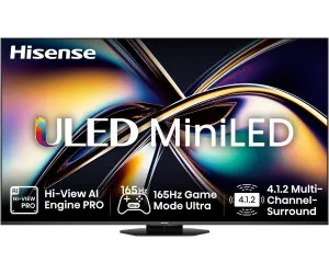 Hisense U8Q 65 Zoll Fernseher, 4K UHD, HDR Unterstützung 2