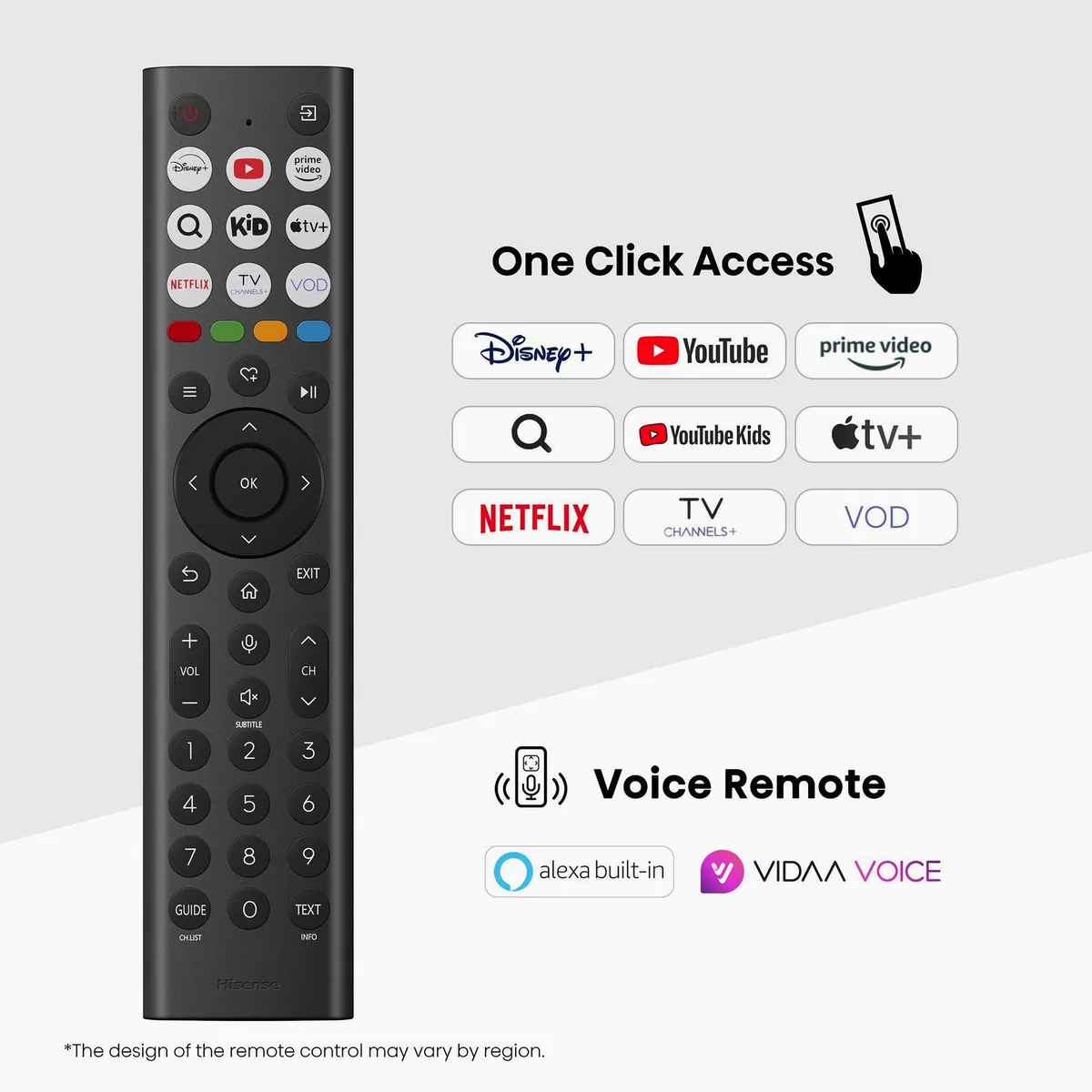Hisense 55A7Q QLED-Fernseher, 4K Ultra HD, Dolby Atmos Sound — 55 Zoll, Smart TV, Sprachassistent 4