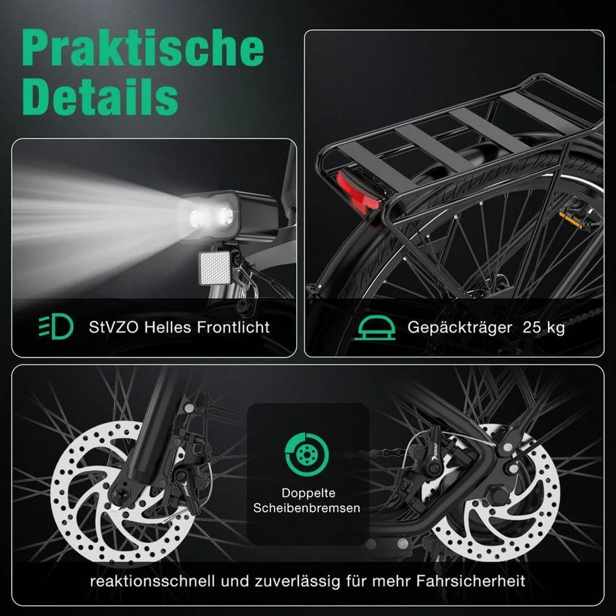 HITWAY E-Bike BK7S PRO, 27.5 Zoll, 21 Gänge, NFC-App-Steuerung 3