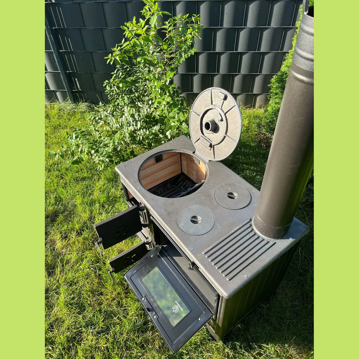 Homeparadise Grillkamin Gartenofen, vielseitig nutzbar, robuste Bauweise, hohe Leistung 3