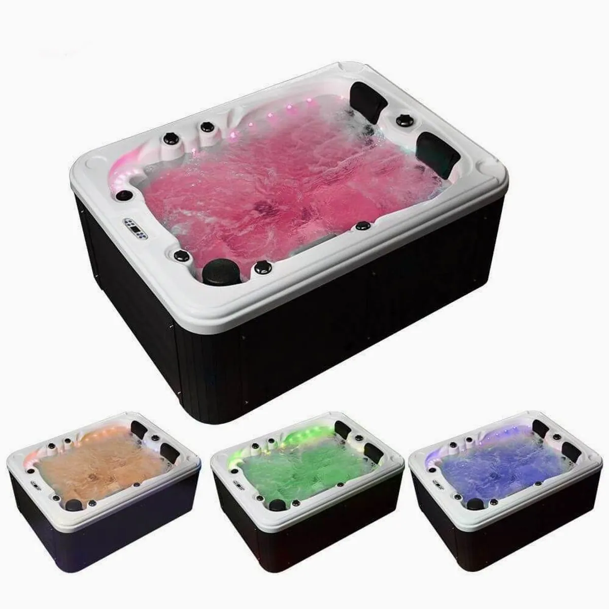 HOME DELUXE Whirlpool BEACH, 51 Massagedüsen, Ozon-Reinigungssystem 3