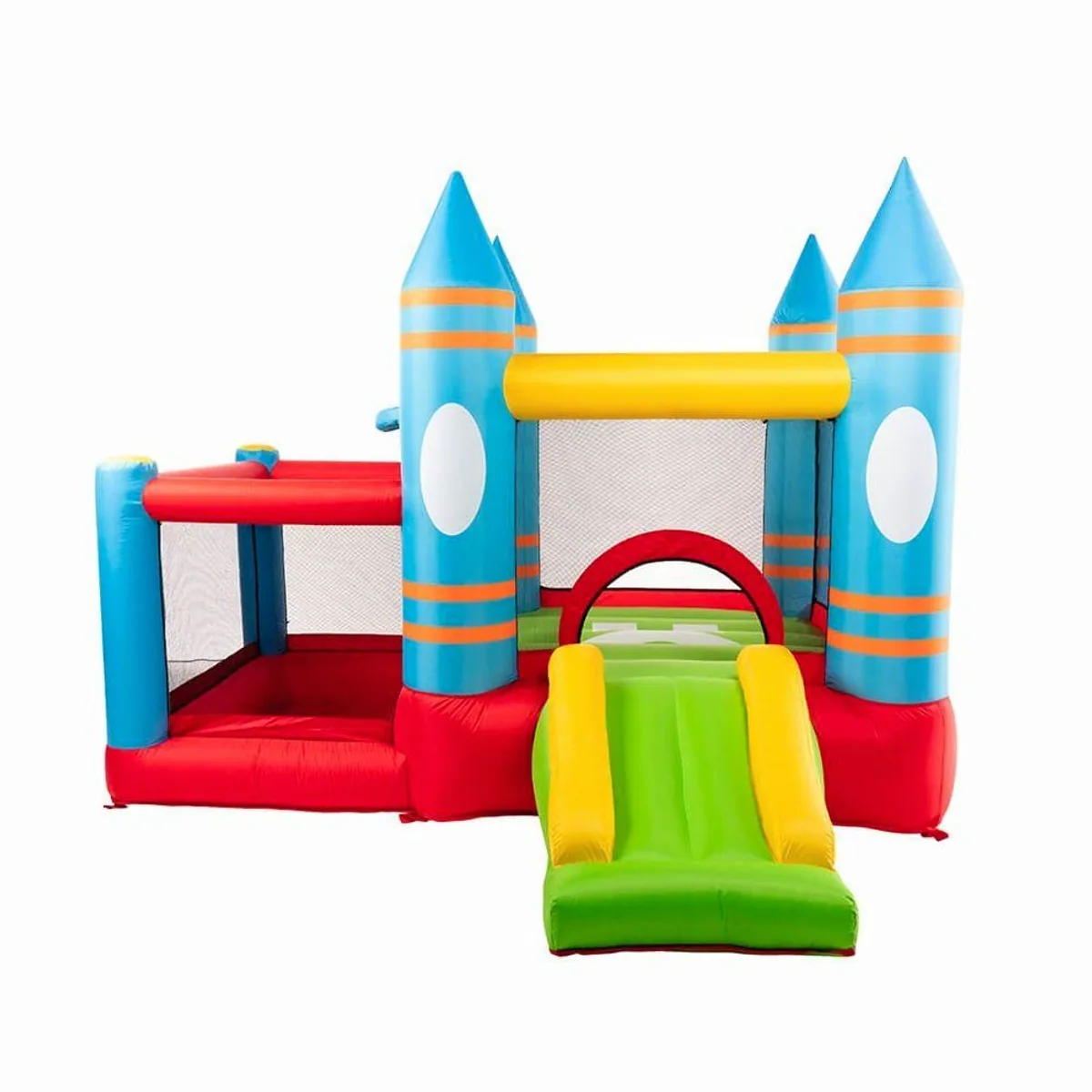 HOME DELUXE Hüpfburg FABI, vielseitig mit Rutsche & Bällebad 2
