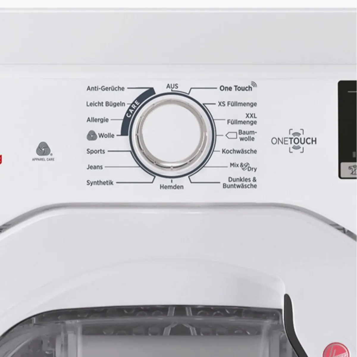 Hoover HLE C8DE-84 Kondenstrockner, 8 kg, NFC-Technologie, AquaVision-Kondenswasserbehälter 3