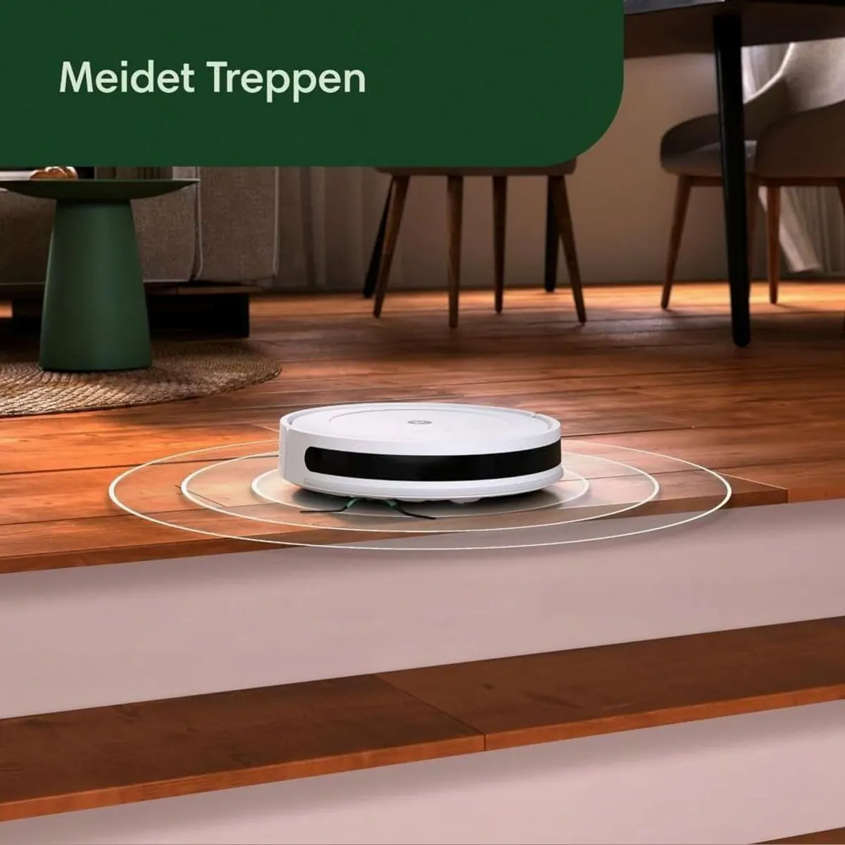 iRobot Roomba Combo Essential, Nass-Trocken-Saugroboter mit Wischfunktion — App-Steuerung, 4-Stufen-Reinigung, Datenschutz 5