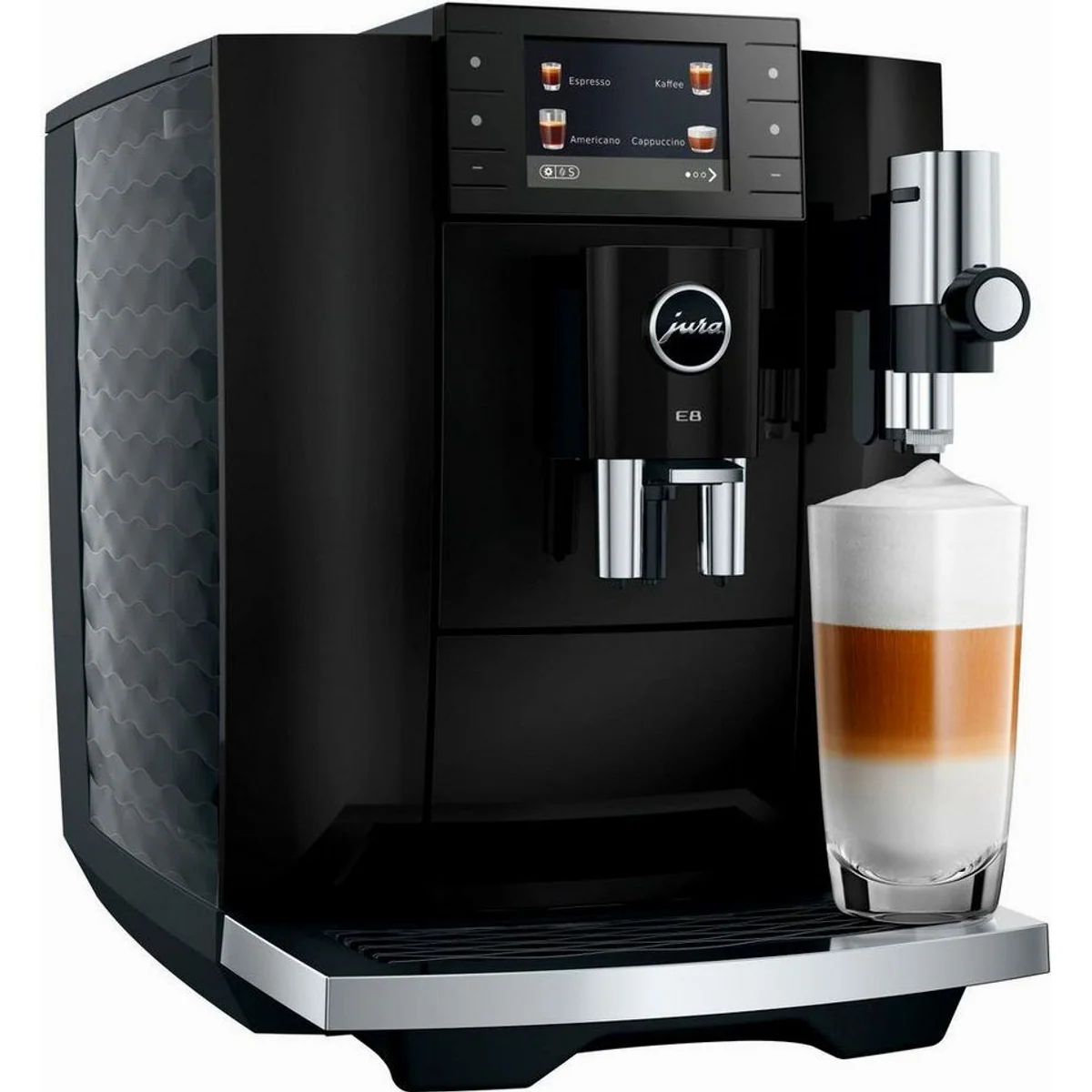 JURA E8 Kaffeevollautomat, drei Genusswelten, moderner Komfort 2