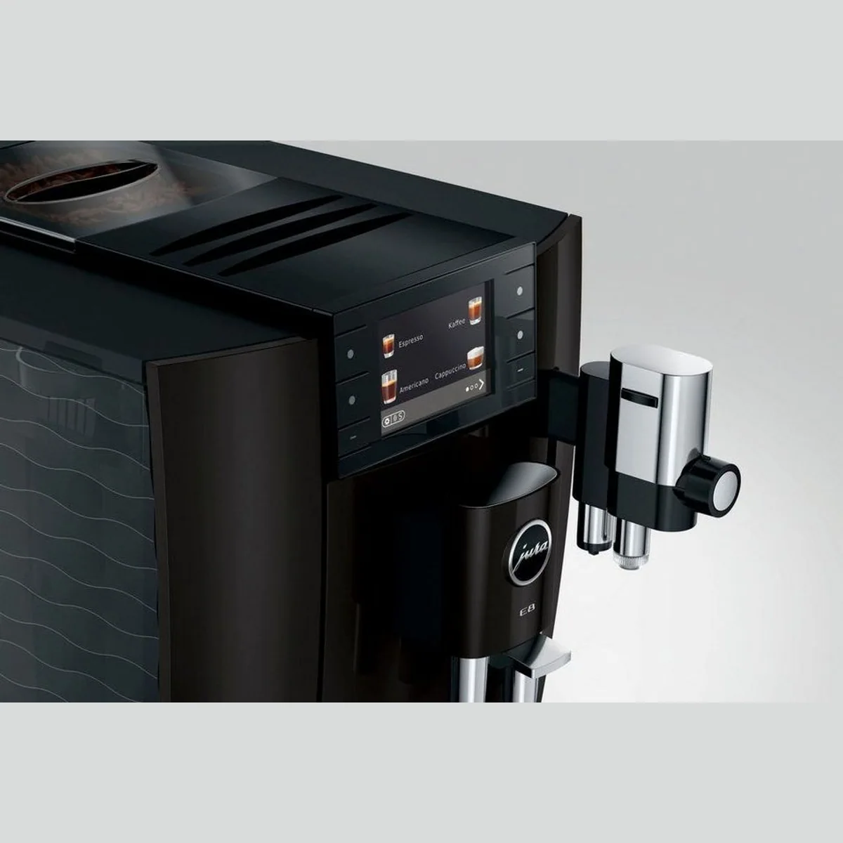JURA E8 Kaffeevollautomat, drei Genusswelten, moderner Komfort 4
