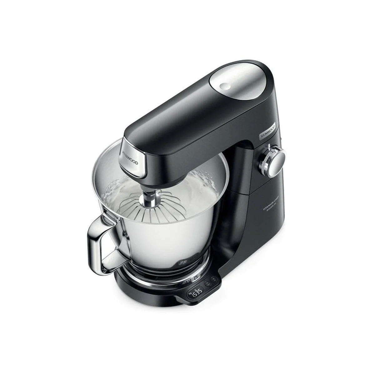 KENWOOD Titanium Chef Baker XL, integrierte Waage, 1200 Watt Leistung, Edelstahl Rührelemente 3