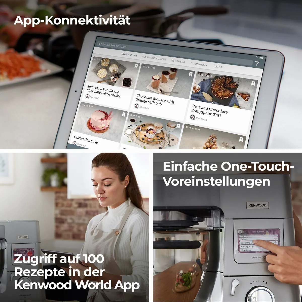KENWOOD Cooking Chef XL KCL95.424SI, integrierte Waage, umfangreiches Zubehör 4