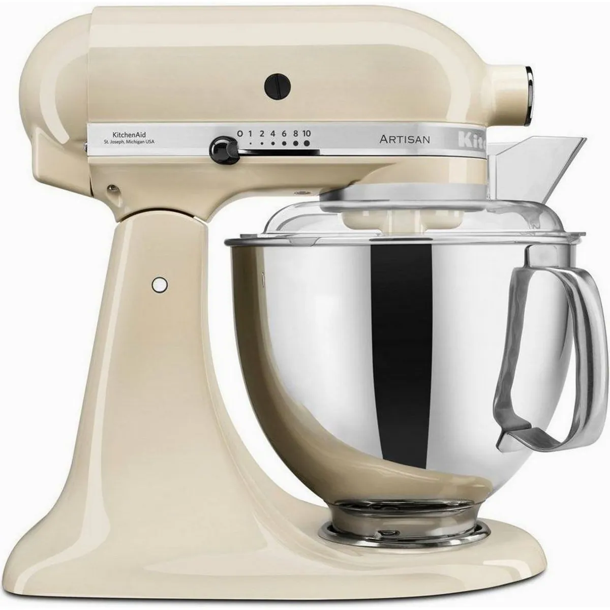 KitchenAid 5KSM175PSEAC, leistungsstark, kippbarer Motorkopf, 4,8 l Schüssel Dieses Produkt der Marke KitchenAid wird von uns als unabhängigem 3