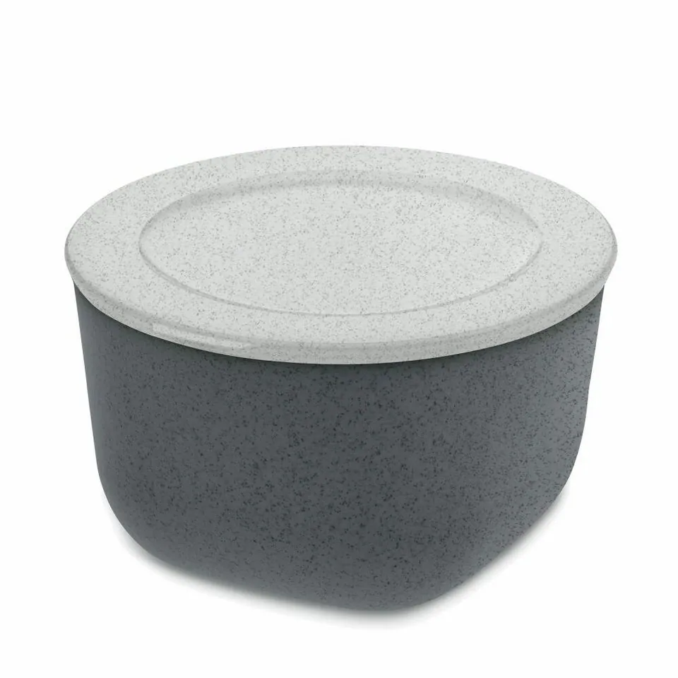 Koziol Connect M Deep Grey Aufbewahrungssystem, vielseitig, stapelbar, langlebig — 1 L