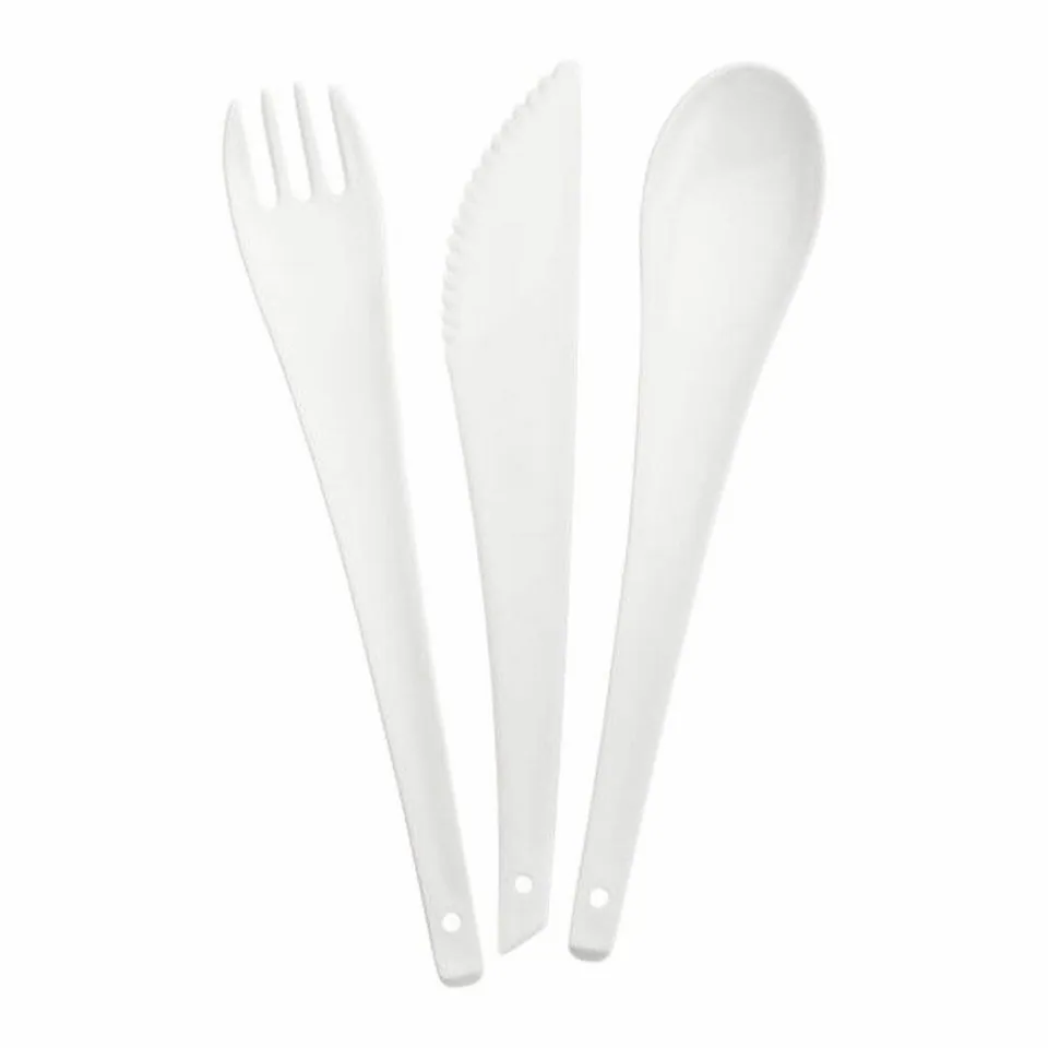 Koziol Besteck-Set Rio 3-tlg., langlebig, leicht und ideal für Outdoor-Aktivitäten