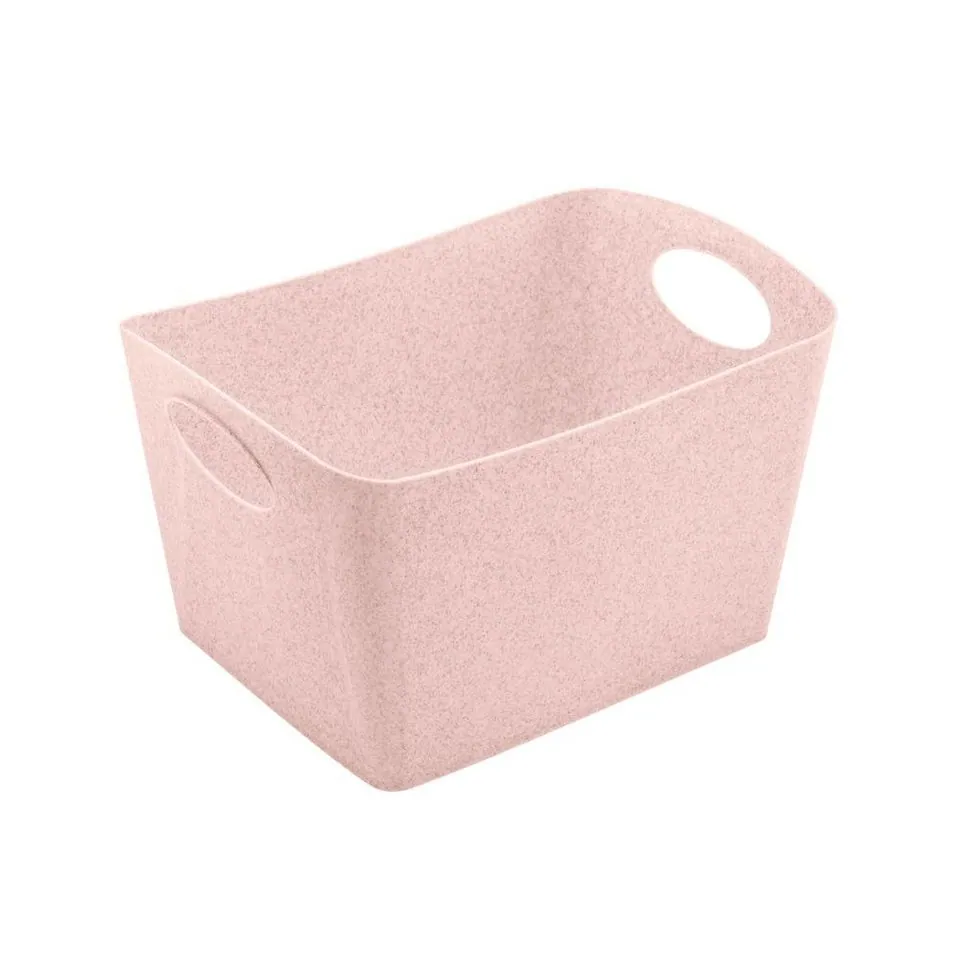 Koziol Boxxx S Organic Pink, nachhaltig, stylisch, vielseitig einsetzbar