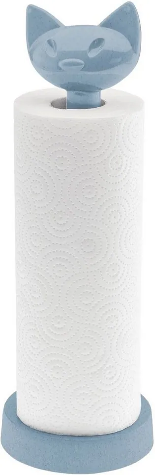 Koziol MIAOU Küchenrollenhalter, CO² neutral, 100% recycelbar, melaminfrei
