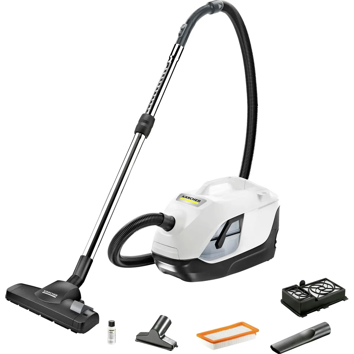 KÄRCHER DS 6 Bodenstaubsauger, Wasserfilter, allergikerfreundlich, saubere Abluft