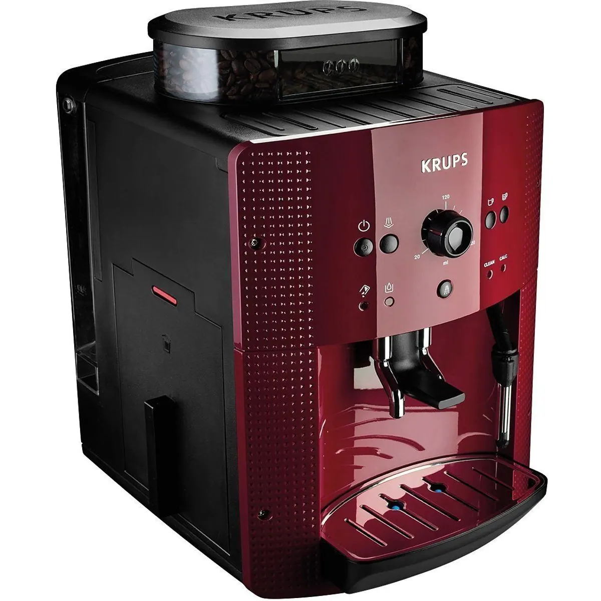 Krups EA8107 Kaffeevollautomat, 2-Tassen-Funktion, manuelle Dampfdüse, 15 bar Druck 2